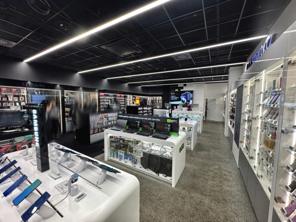 Smarty.cz – store interior.