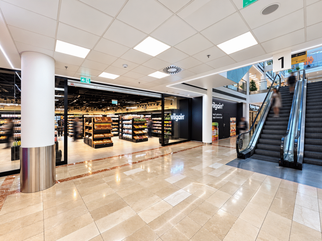 Vilgain Health Store at Flora shopping centre, Prague 3.
